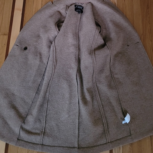 J. CREW DAPHNE TOPCOAT IN ITALIAN BOILED WOOL - Picture 10 of 10